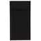 JAM Paper 3.5" x 6.5" Smooth Black Coin Business Envelopes, 50ct.